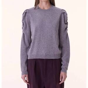 NEW KUJTEN naoto cashmere sweater in taupe clair